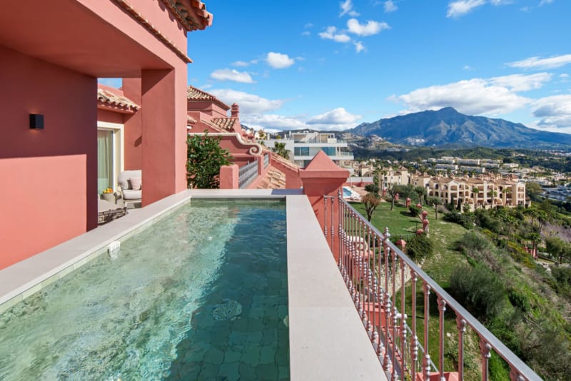 Duplex-penthouse til salgs i Monte Halcones
