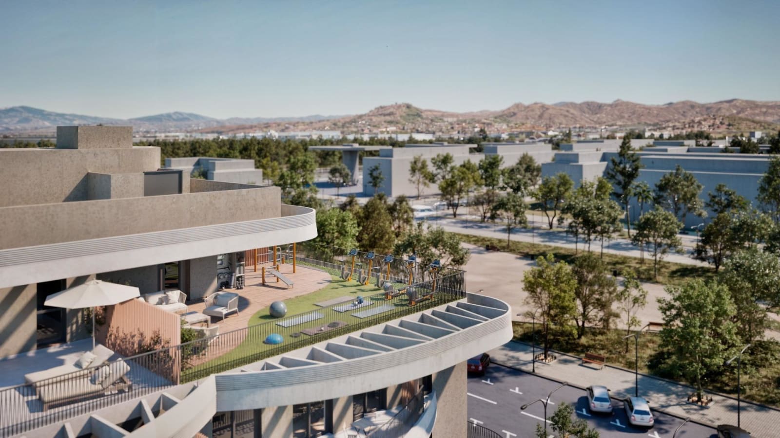 Penthouse til salgs i Málaga, Bilde 3