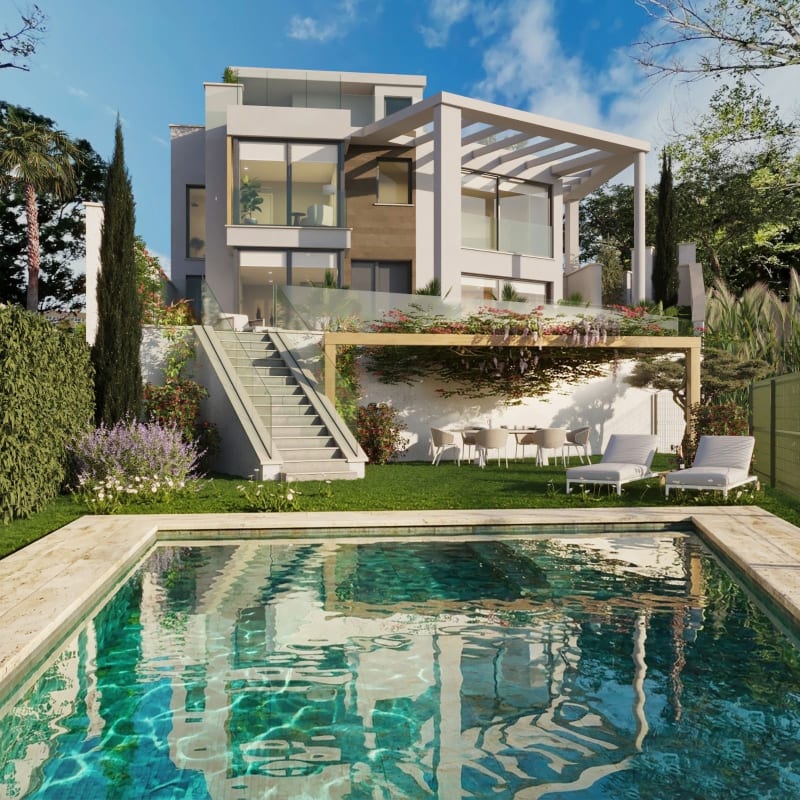 Frittliggende villa til salgs i Torreblanca, Fuengirola