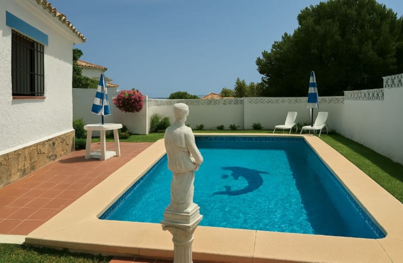 Frittliggende villa til salgs i La Duquesa