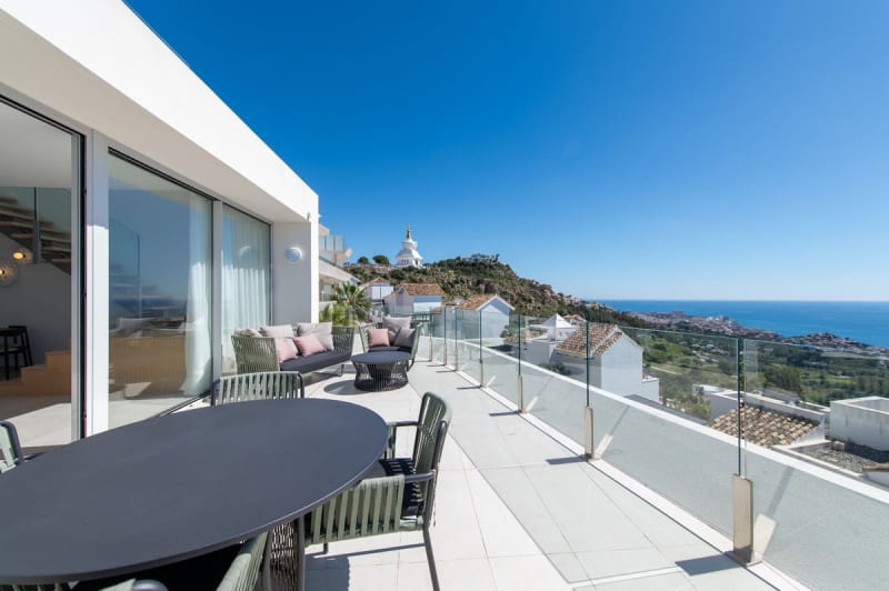 Duplex-penthouse til salgs i Higueron