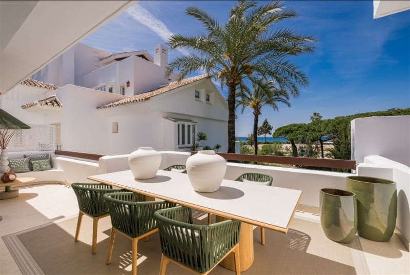 Leilighet midt i bygget til salgs i Los Monteros