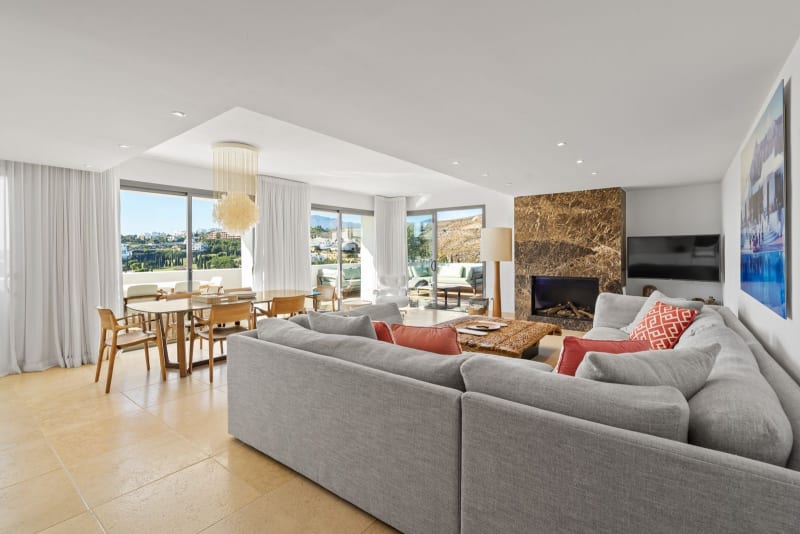 Duplex-penthouse til salgs i Los Flamingos