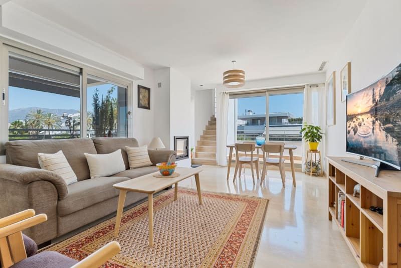 Duplex-penthouse til salgs i Mijas Costa