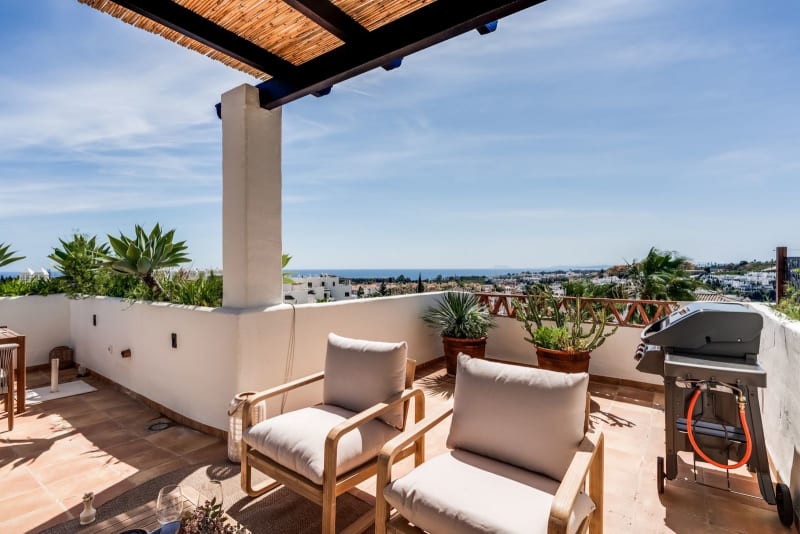 Toppleilighet til salgs i Estepona