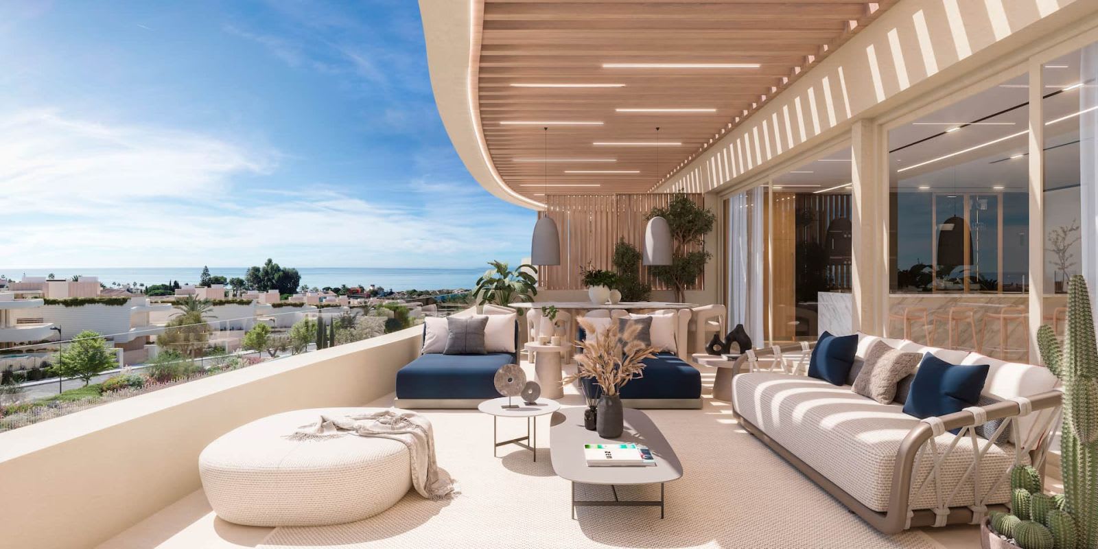 Overbygd terrasse
