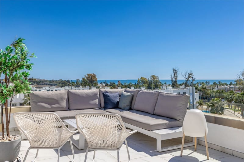 Duplex-penthouse til salgs i Bel Air