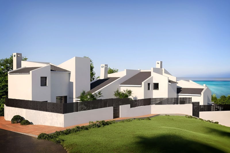 Rekkehus med 2 soverom til salgs i Estepona