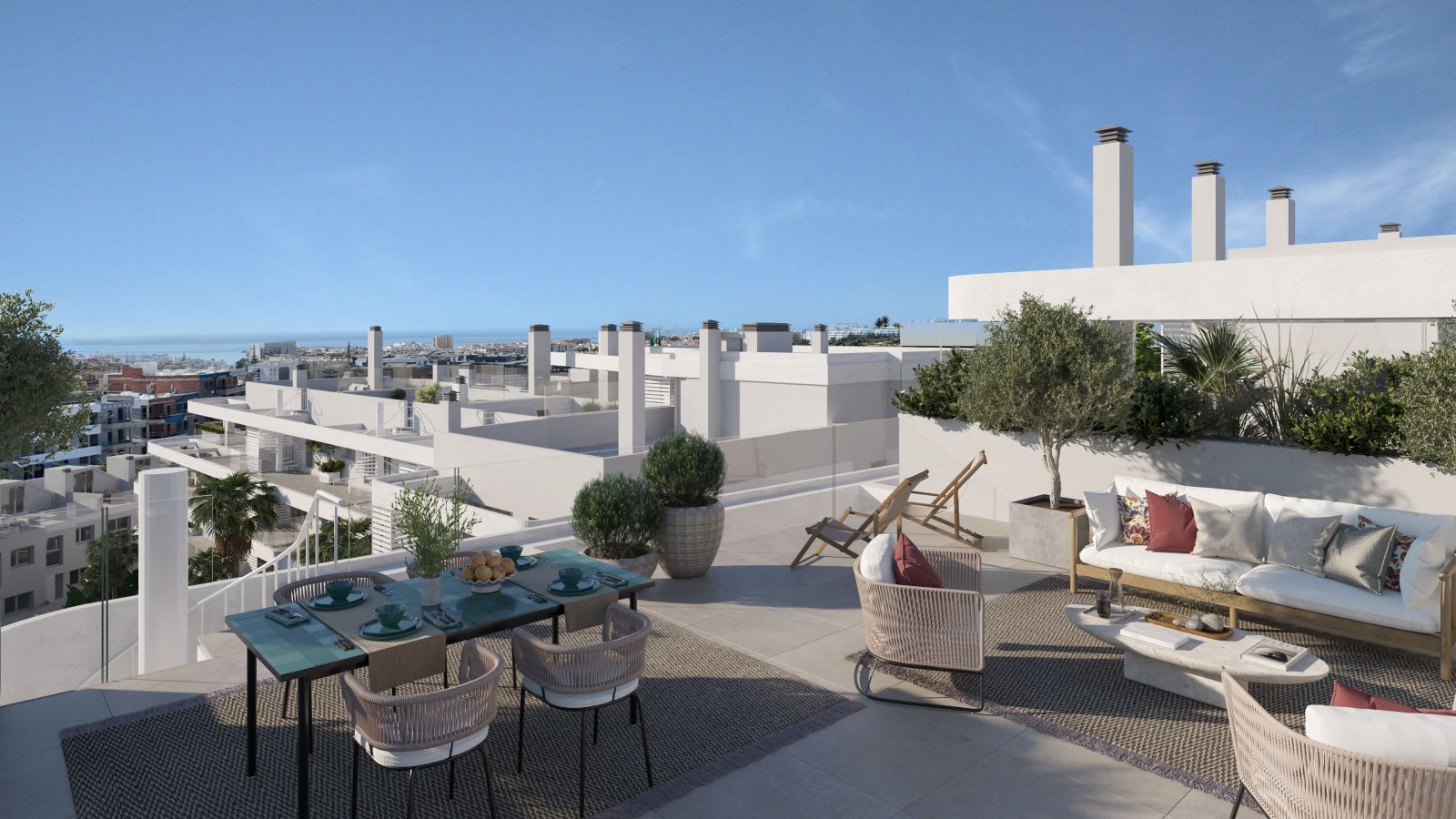 Privat terrasse