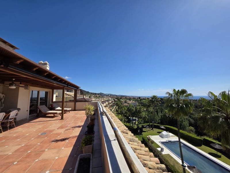 Duplex-penthouse til salgs i Sierra Blanca