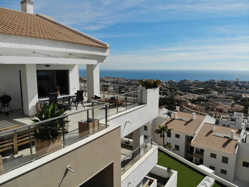 Toppleilighet til salgs i Benalmadena