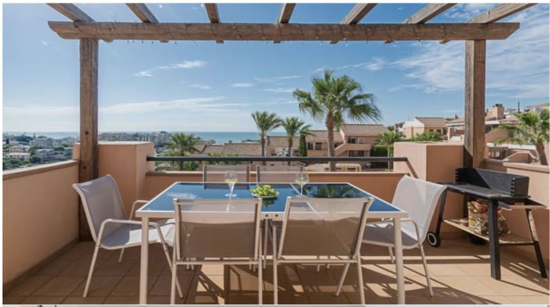 Duplex-penthouse til salgs i Riviera del Sol