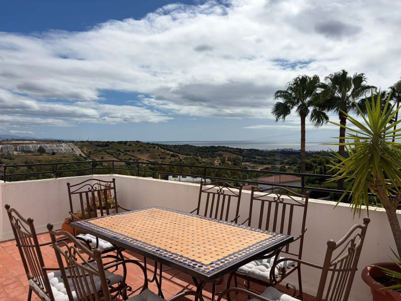Toppleilighet med ett soverom til salgs i Estepona