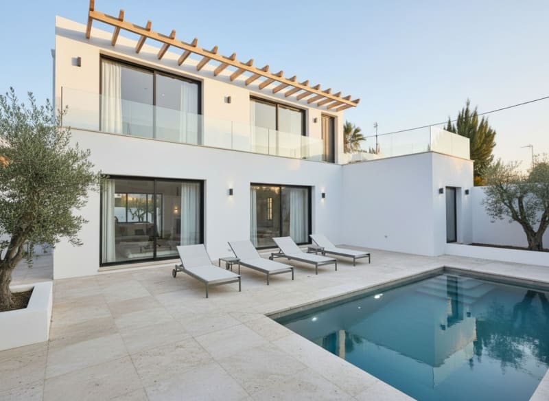 Frittliggende villa til salgs i Marbella