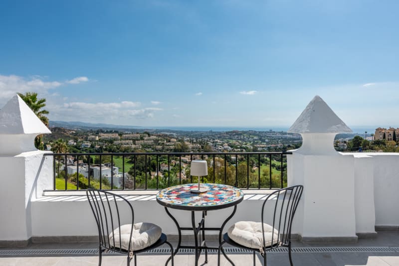 Duplex-penthouse til salgs i Benahavís