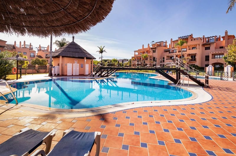 Leilighet midt i bygget til salgs i Hacienda del Sol