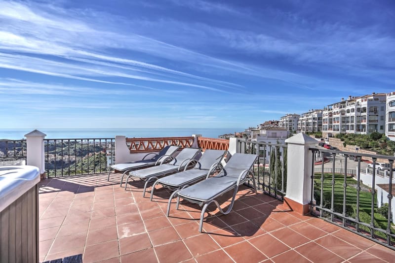 Penthouse til salgs i Calahonda