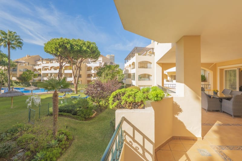 Leilighet midt i bygget til salgs i Elviria
