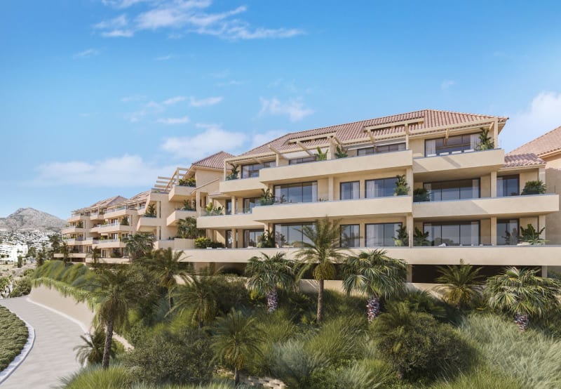 Leilighet midt i bygget til salgs i Benalmadena