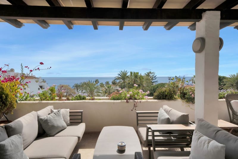 Toppleilighet med 3 soverom til salgs i Marbella