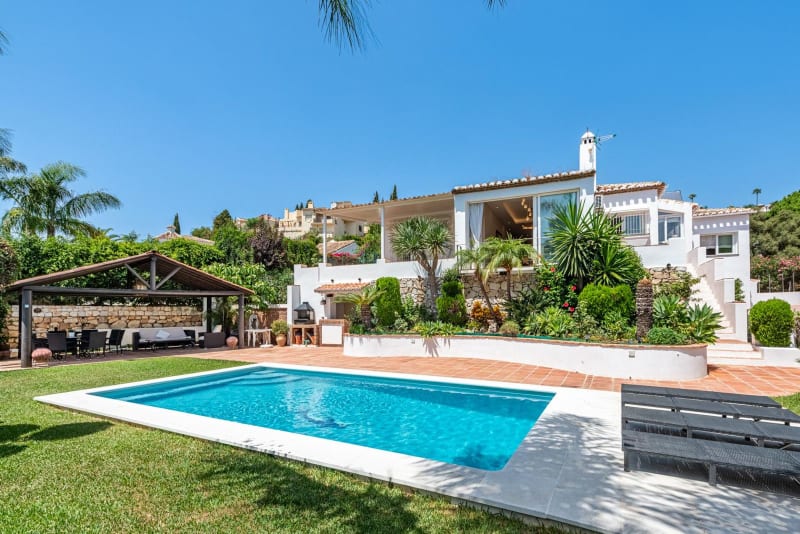Frittliggende villa til salgs i Mijas Golf