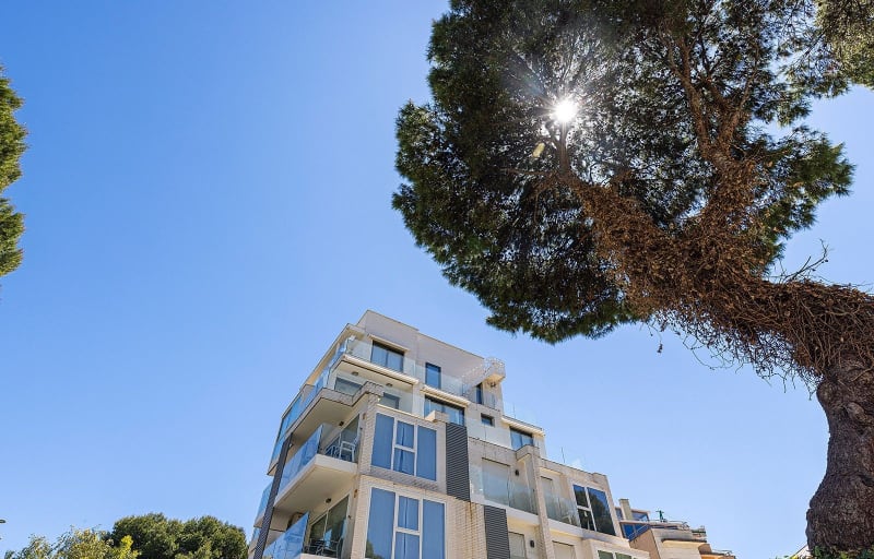 Leilighet midt i bygget til salgs i Benalmadena Costa