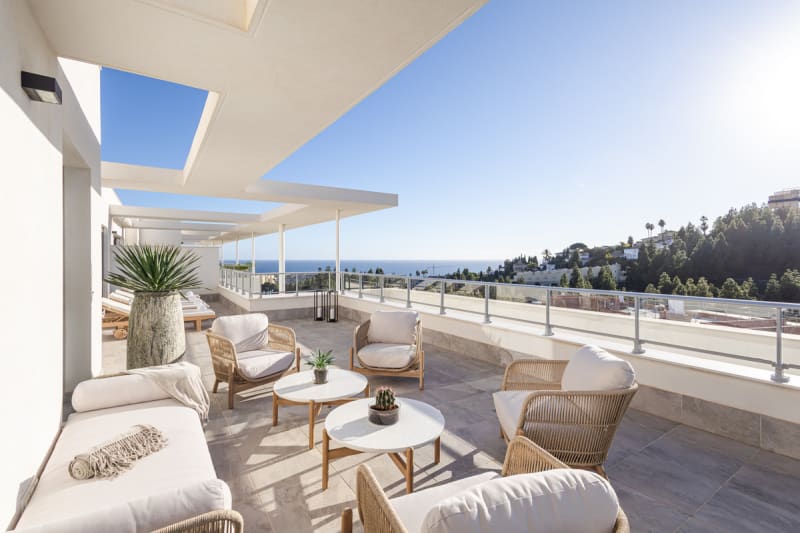 Penthouse til salgs i La Cala de Mijas