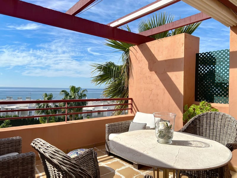 Penthouse til salgs i Manilva