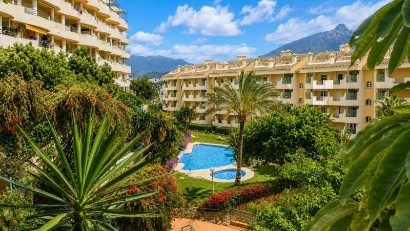 Leilighet midt i bygget til salgs i Nueva Andalucía