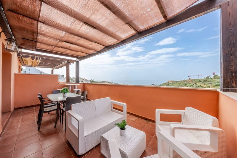 Penthouse til salgs i Manilva
