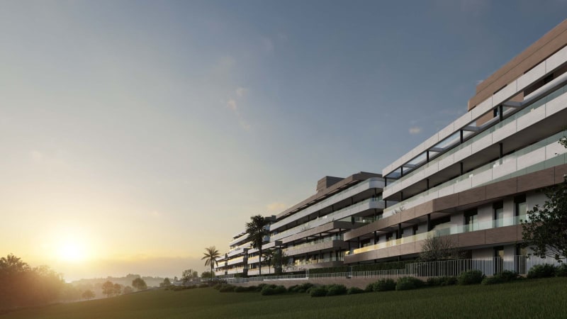 Leilighet midt i bygget til salgs i Estepona