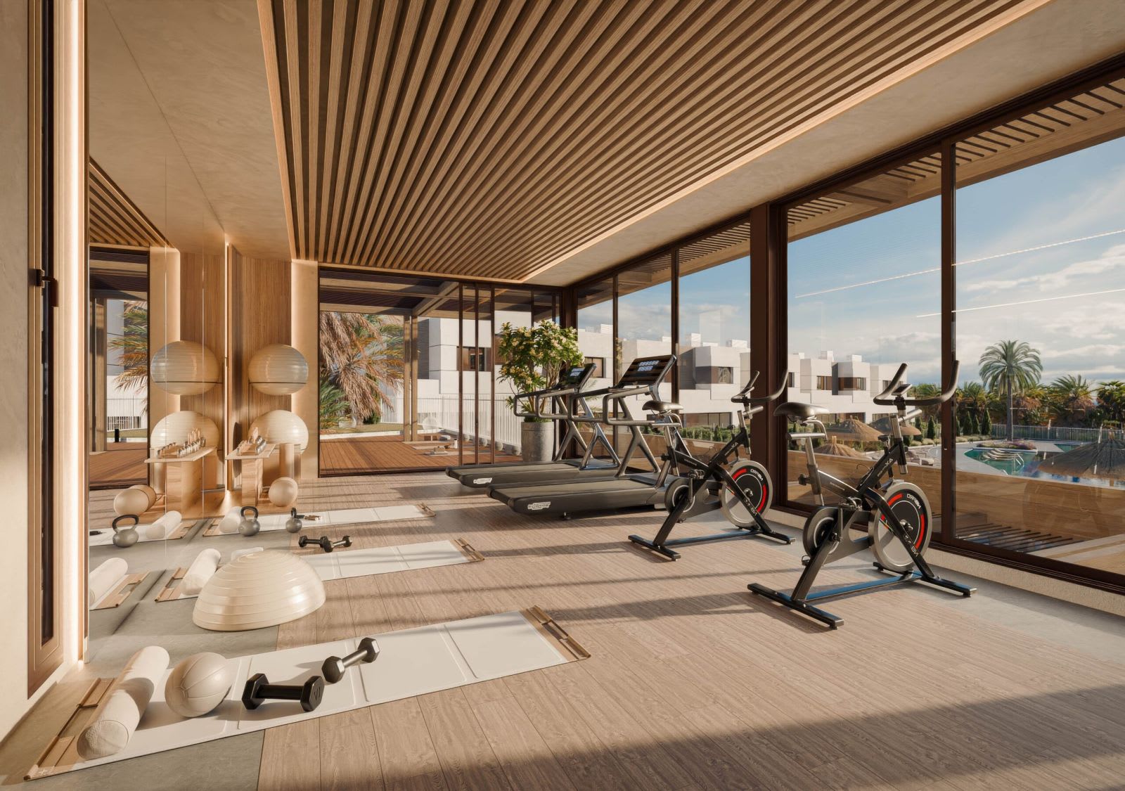 Gym nära till hands