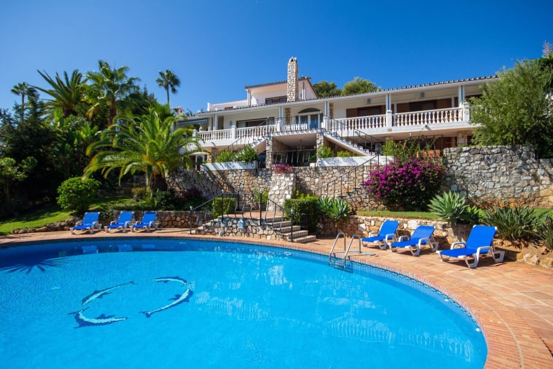 Frittliggende villa til salgs i Mijas Costa