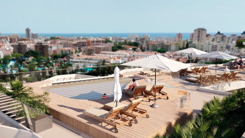Penthouse til salgs i Mijas