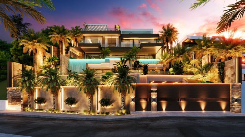 Villa til salgs i Marbella