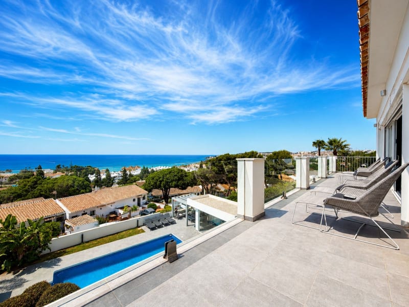Frittliggende villa til salgs i La Cala de Mijas