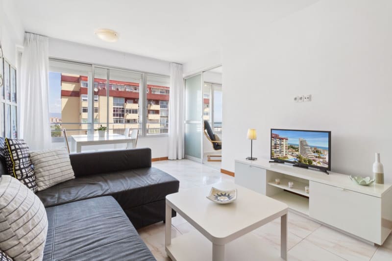 Leilighet midt i bygget til salgs i Benalmadena Costa