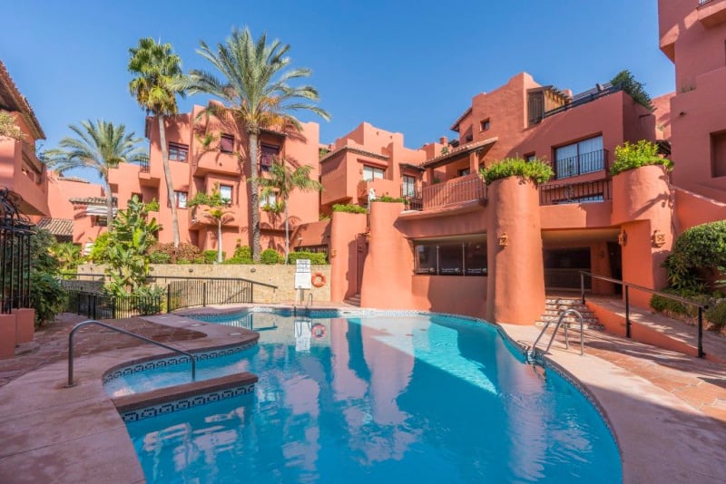 Leilighet midt i bygget til salgs i Elviria