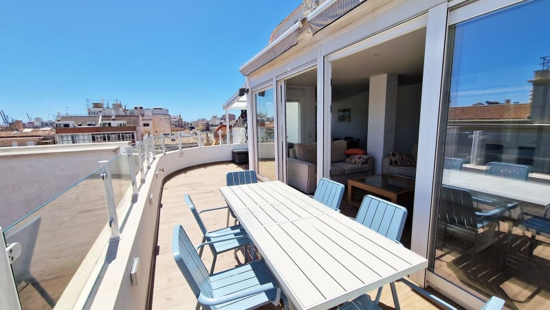 Toppleilighet med 3 soverom til salgs i Málaga