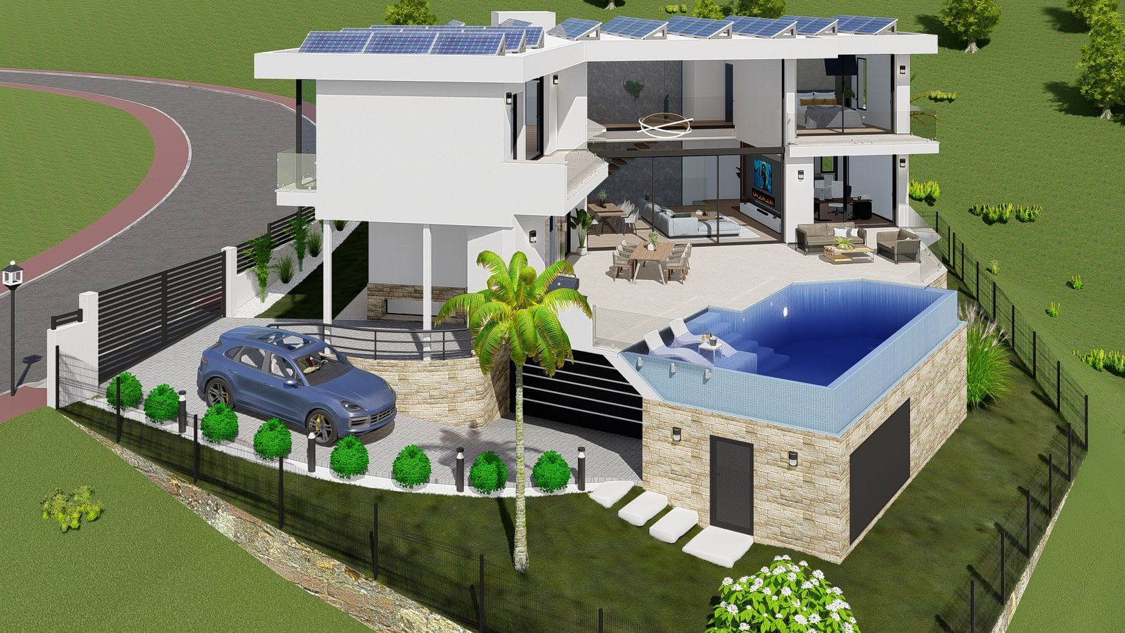 Villa til salgs i Mijas, Bilde 3
