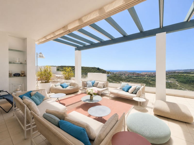 Toppleilighet med 3 soverom til salgs i Casares Playa