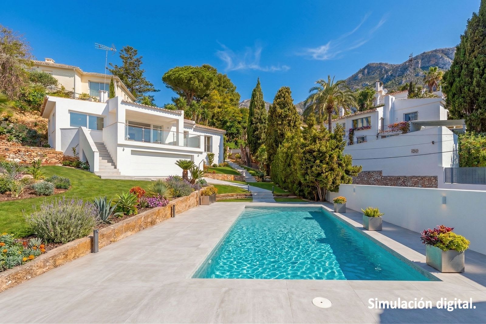 Frittliggende villa til salgs i Benalmadena, Bilde 2