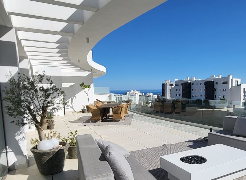 Toppleilighet med 3 soverom til salgs i Fuengirola