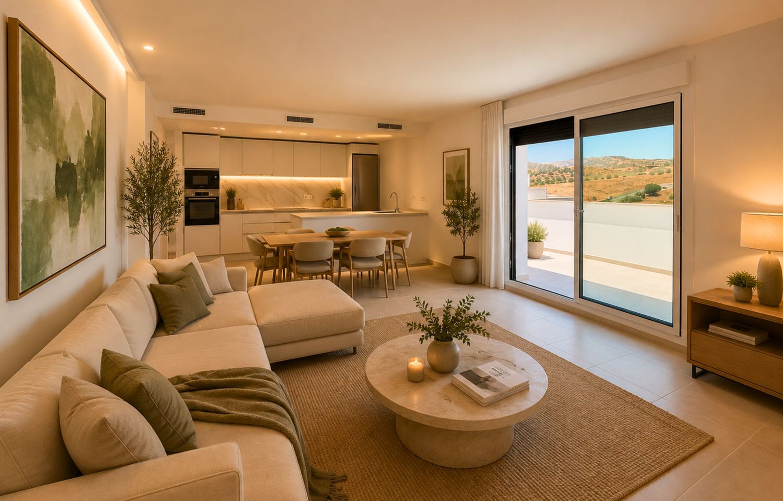 Toppleilighet med 2 soverom til salgs i La Cala de Mijas, Mijas, Bilde 2