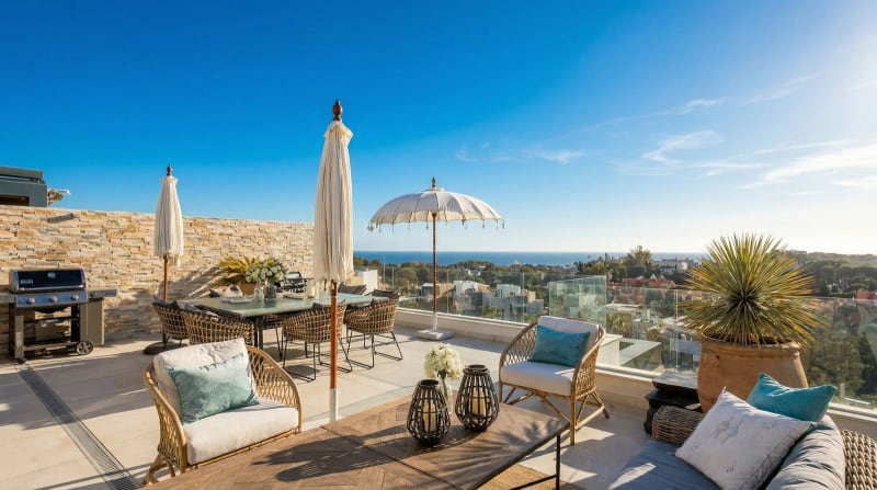 Duplex-penthouse til salgs i Cabopino