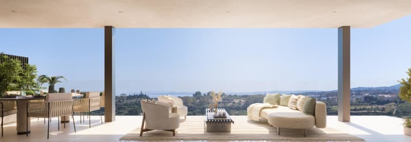Penthouse till salu i Estepona