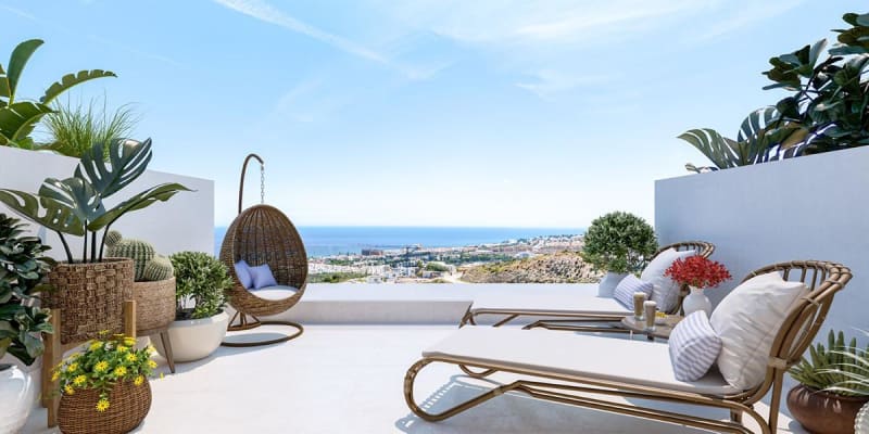Tomannsbolig til salgs i Mijas