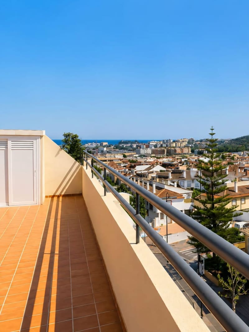 Toppleilighet med 2 soverom til salgs i Mijas