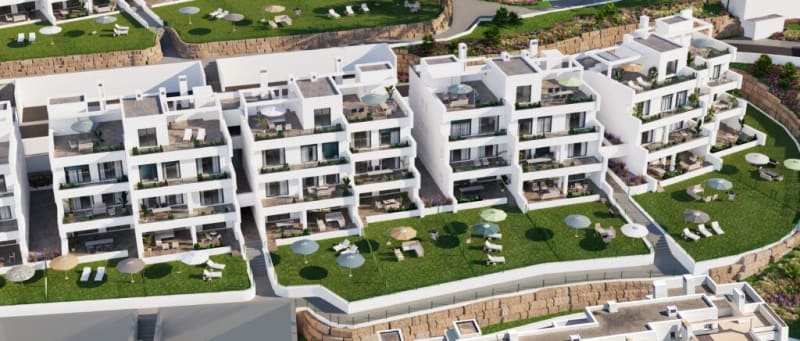 Leilighet midt i bygget til salgs i Estepona