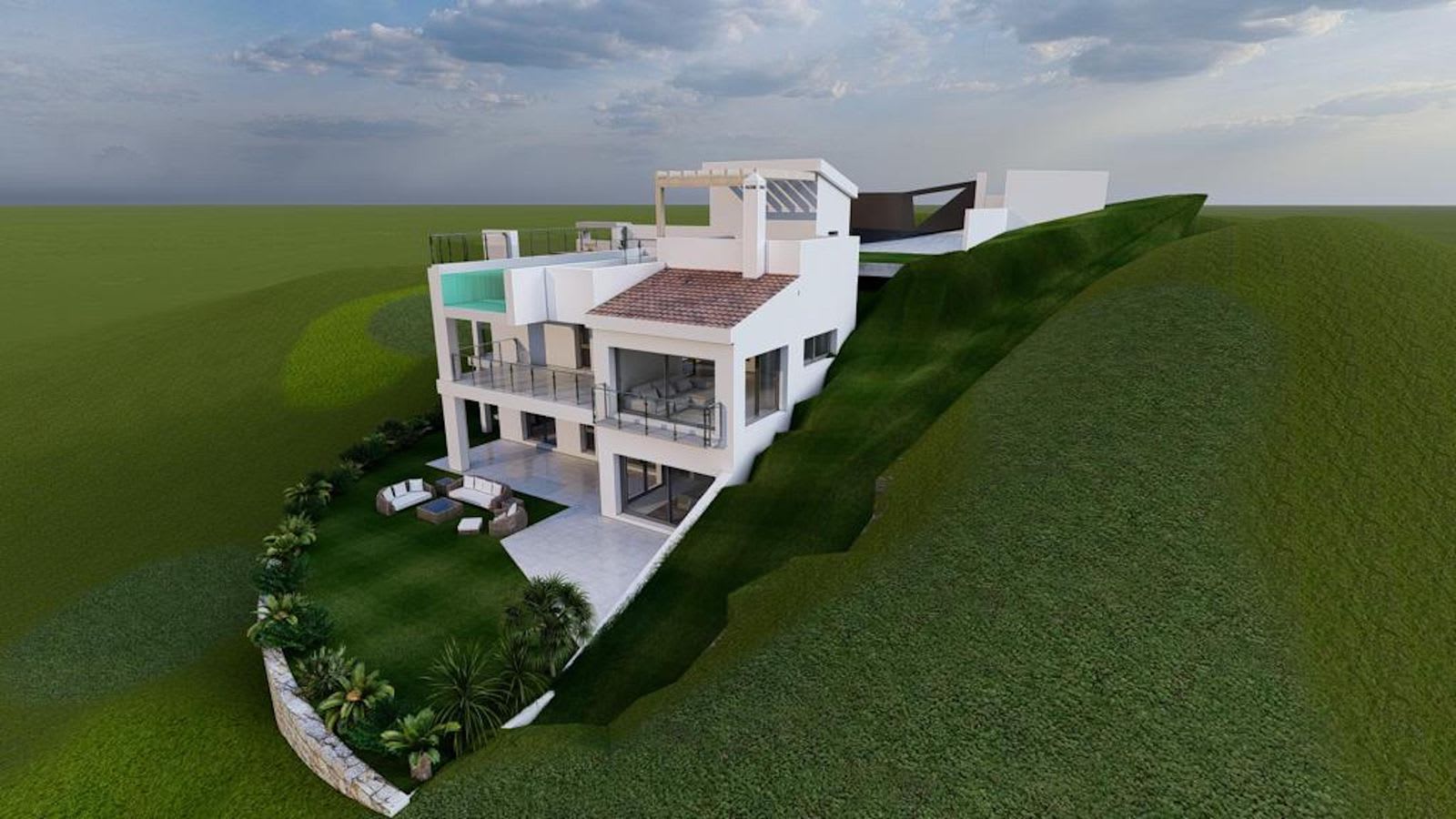 Frittliggende villa til salgs i La Cala Golf, Bilde 2